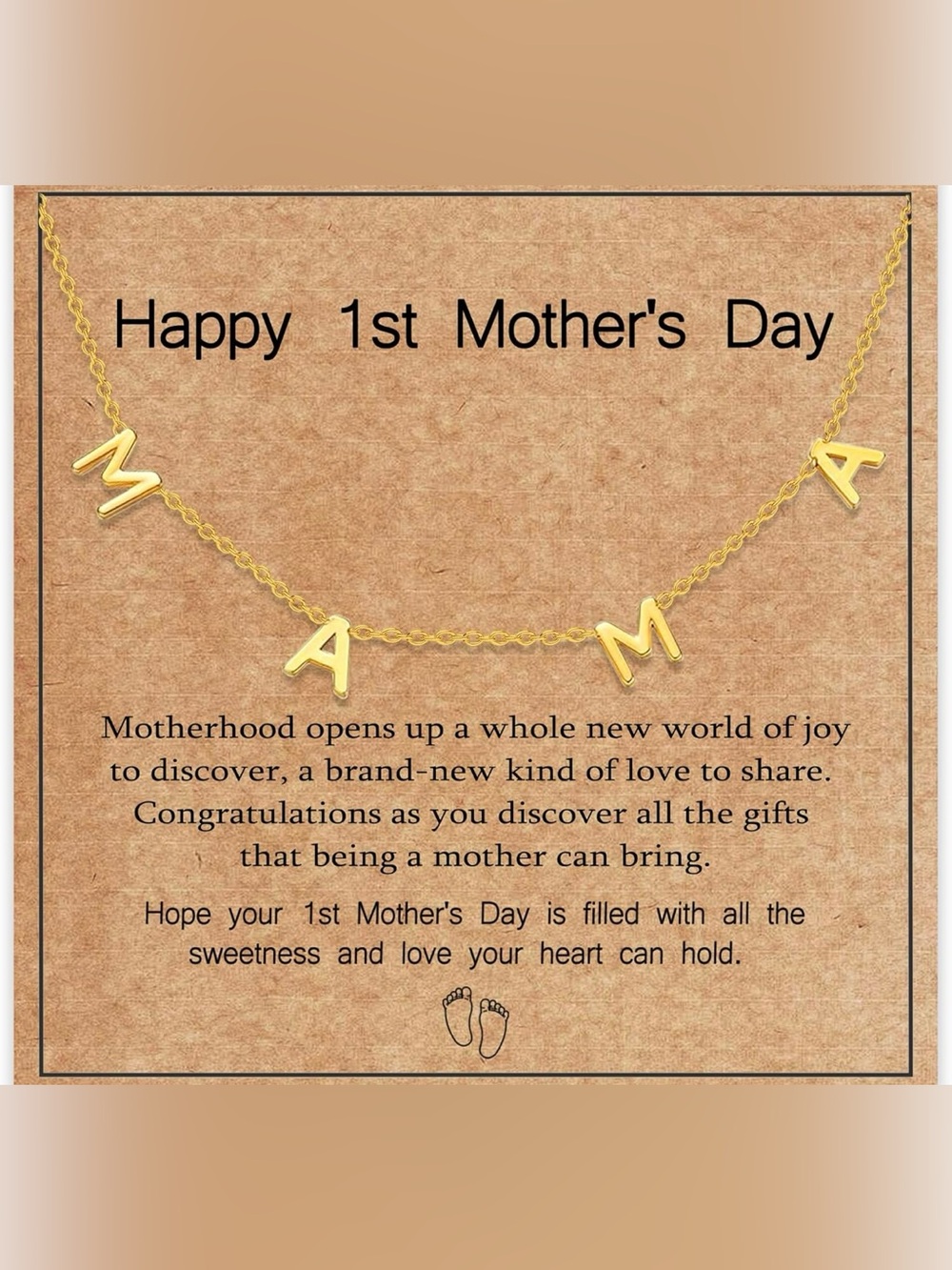 Necklaces for Women as First Mothers Day Gifts, Mama